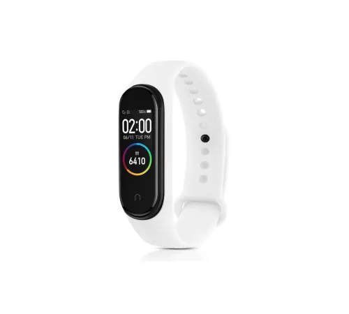 Xiaomi Mi Band 6 Klasik Kordon - Beyaz Xiaomi Mi Band 6 Klasik Kordon - Beyaz