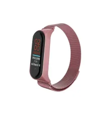 Xiaomi Mi Band 4 Metal Mıknatıslı Kordon - Rose