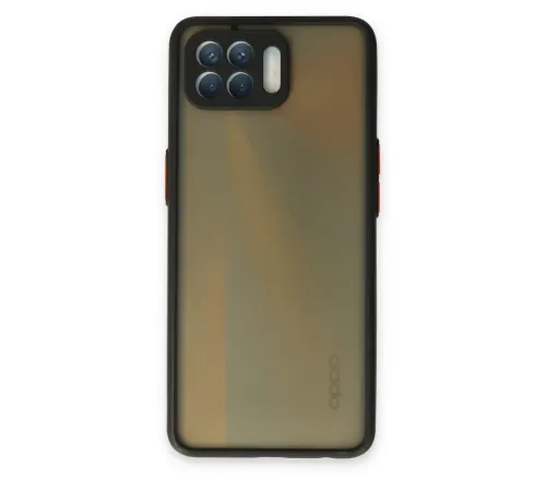 Oppo Reno 4 Lite Kılıf Montreal Silikon Kapak - Siyah Oppo Reno 4 Lite Kılıf Montreal Silikon Kapak - Siyah