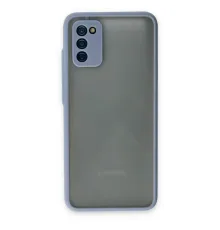 Samsung Galaxy A02S Kılıf Montreal Silikon Kapak - Gri