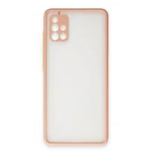 Samsung Galaxy A51 Kılıf Montreal Silikon Kapak - Pembe