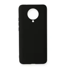Xiaomi Redmi K30 Pro Kılıf Nano içi Kadife Silikon - Siyah