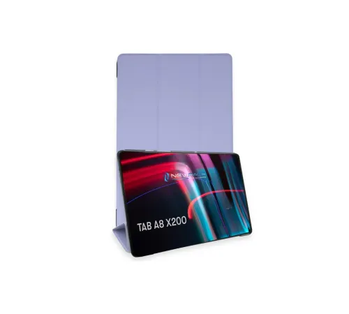Samsung Galaxy X200 Tab A8 10.5 Kılıf Tablet Smart Kılıf - Lila Samsung Galaxy X200 Tab A8 10.5 Kılıf Tablet Smart Kılıf - Lila