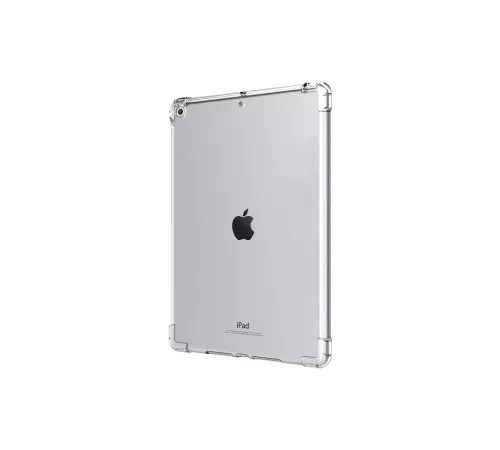 iPad 10.2 (7.nesil) Kılıf Anti Şeffaf Tablet Silikon - Şeffaf