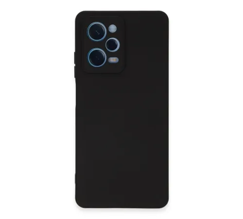 Xiaomi Redmi Note 12 Pro 5G Kılıf Nano içi Kadife Silikon - Siyah Xiaomi Redmi Note 12 Pro 5G Kılıf Nano içi Kadife Silikon - Siyah