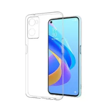 Oppo A96 Kılıf Lüx Şeffaf Silikon