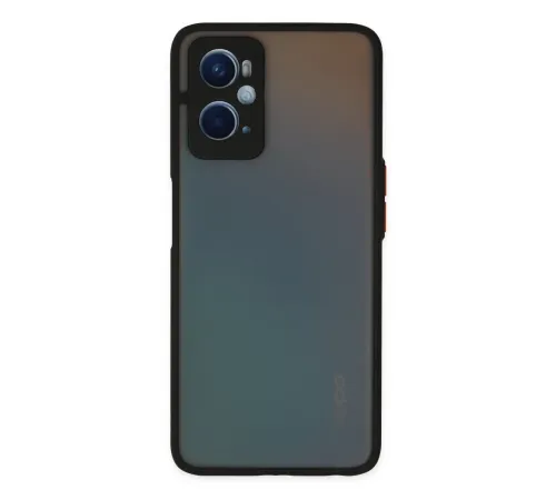 Oppo A96 Kılıf Montreal Silikon Kapak - Siyah Oppo A96 Kılıf Montreal Silikon Kapak - Siyah