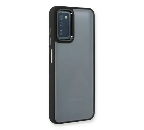 Samsung Galaxy A03S Kılıf Dora Kapak - Siyah