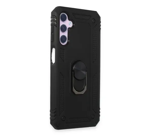 Samsung Galaxy A14 4G Kılıf Sofya Yüzüklü Silikon Kapak - Siyah Samsung Galaxy A14 4G Kılıf Sofya Yüzüklü Silikon Kapak - Siyah