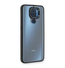 Xiaomi Redmi Note 9 Kılıf Dora Kapak - Siyah