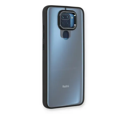 Xiaomi Redmi Note 9 Kılıf Dora Kapak - Siyah Xiaomi Redmi Note 9 Kılıf Dora Kapak - Siyah