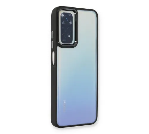Xiaomi Redmi Note 11 Pro Kılıf Dora Kapak - Siyah Xiaomi Redmi Note 11 Pro Kılıf Dora Kapak - Siyah
