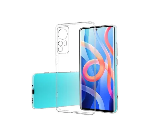 Xiaomi Mi 12 Kılıf Lüx Şeffaf Silikon Xiaomi Mi 12 Kılıf Lüx Şeffaf Silikon