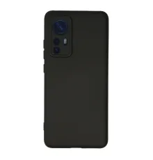 Xiaomi Mi 12 Kılıf Nano içi Kadife Silikon - Siyah