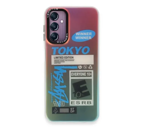 Samsung Galaxy A24 4G Kılıf Estoril Desenli Kapak - Estoril - 1
