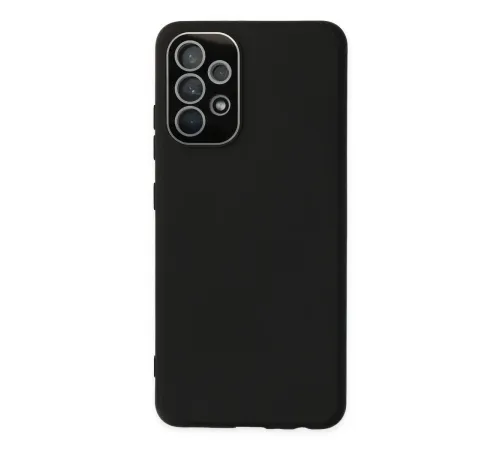 Samsung Galaxy A33 5G Kılıf Lansman Glass Kapak - Siyah