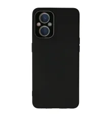 Oppo Reno 7 Lite Kılıf Lansman Glass Kapak - Siyah