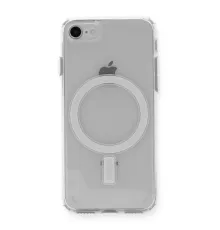 iPhone 8 Kılıf Magneticsafe Şeffaf Silikon - Şeffaf