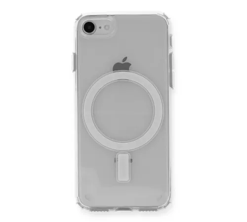 iPhone 8 Kılıf Magneticsafe Şeffaf Silikon - Şeffaf iPhone 8 Kılıf Magneticsafe Şeffaf Silikon - Şeffaf