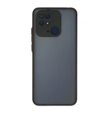 Xiaomi Redmi 10C Kılıf Montreal Silikon Kapak - Siyah
