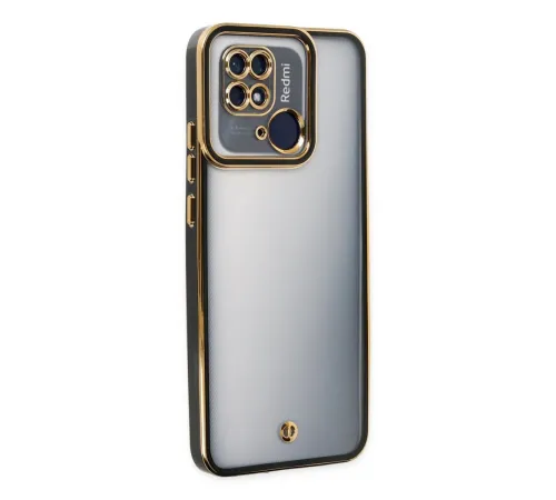 Xiaomi Redmi 10C Kılıf Liva Lens Silikon - Siyah Xiaomi Redmi 10C Kılıf Liva Lens Silikon - Siyah