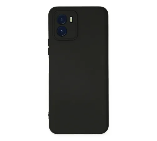 Vivo Y15S Kılıf Nano içi Kadife Silikon - Siyah Vivo Y15S Kılıf Nano içi Kadife Silikon - Siyah