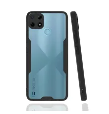 Realme C25Y Kılıf Platin Silikon - Siyah