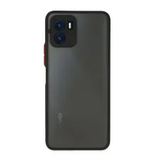 Vivo Y15S Kılıf Montreal Silikon Kapak - Siyah