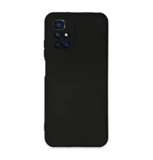 Xiaomi Redmi 10 2022 Kılıf Nano içi Kadife Silikon - Siyah