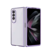 Samsung Galaxy Z Fold 4 Kılıf Fold Element Kapak - Mor