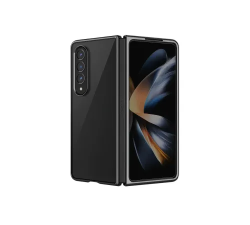 Samsung Galaxy Z Fold 3 Kılıf Fold Element Kapak - Siyah Samsung Galaxy Z Fold 3 Kılıf Fold Element Kapak - Siyah