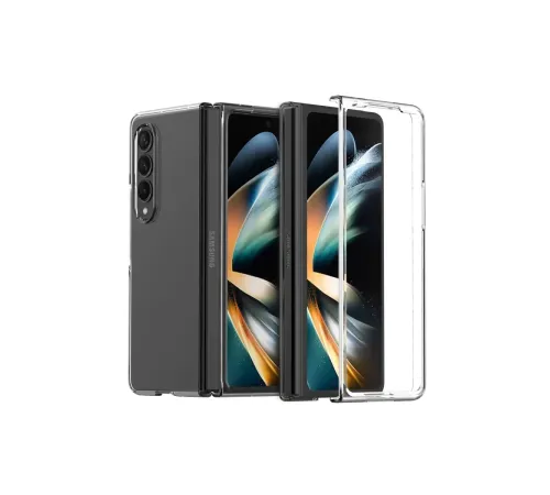 Samsung Galaxy Z Fold 3 Kılıf Fold TPU Silikon - Şeffaf Samsung Galaxy Z Fold 3 Kılıf Fold TPU Silikon - Şeffaf