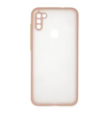 Samsung Galaxy A11 Kılıf Montreal Silikon Kapak - Pembe