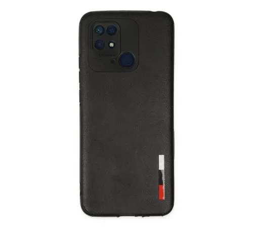 Xiaomi Redmi 10C Kılıf Loop Deri Silikon - Siyah Xiaomi Redmi 10C Kılıf Loop Deri Silikon - Siyah