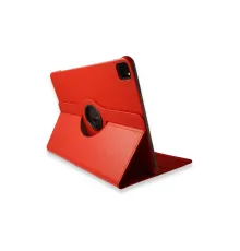 iPad Pro 12.9 (2021) Kılıf 360 Tablet Deri Kılıf - Kırmızı