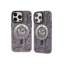 iPhone 14 Pro Max Kılıf Apollo Magneticsafe Desenli Kapak - Apollo Mor - 5