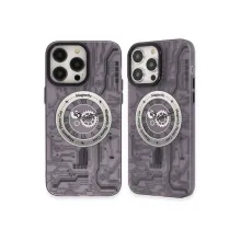 iPhone 14 Pro Kılıf Apollo Magneticsafe Desenli Kapak - Apollo Mor - 5