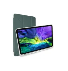 Xiaomi Mi Pad 5 11 Kılıf Kalemlikli Mars Tablet Kılıfı - Koyu Yeşil