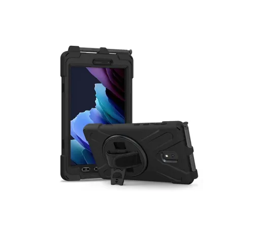 Samsung Galaxy T577 Tab Active 3 Kılıf Amazing Tablet Kapak - Siyah