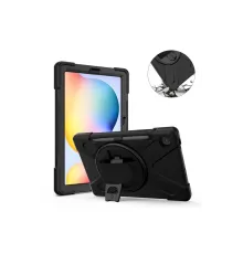 Samsung Galaxy P610 Tab S6 Lite 10.4 Kılıf Amazing Tablet Kapak - Siyah