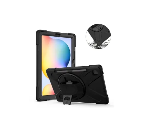 Samsung Galaxy P610 Tab S6 Lite 10.4 Kılıf Amazing Tablet Kapak - Siyah Samsung Galaxy P610 Tab S6 Lite 10.4 Kılıf Amazing Tablet Kapak - Siyah