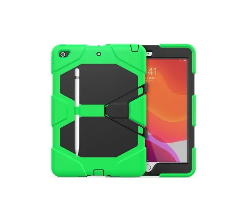 iPad 10.2 (7.nesil) Kılıf Griffin Tablet Kapak - Yeşil iPad 10.2 (7.nesil) Kılıf Griffin Tablet Kapak - Yeşil