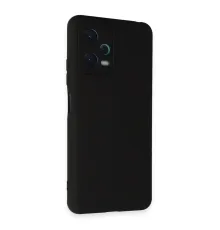 Xiaomi Redmi Note 12 5G Kılıf Nano içi Kadife Silikon - Siyah