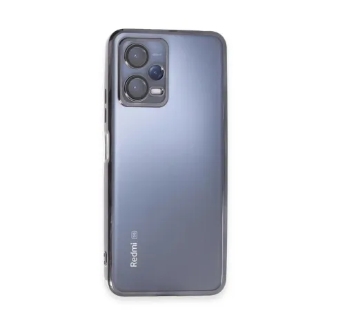Xiaomi Redmi Note 12 5G Kılıf Razer Lensli Silikon - Siyah