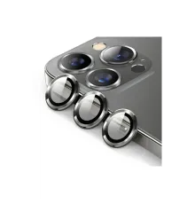 iPhone 14 Pro Max Bind Metal Kamera Lens - Siyah