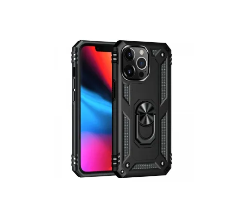 iPhone 14 Pro Max Kılıf Sofya Yüzüklü Silikon Kapak - Siyah iPhone 14 Pro Max Kılıf Sofya Yüzüklü Silikon Kapak - Siyah