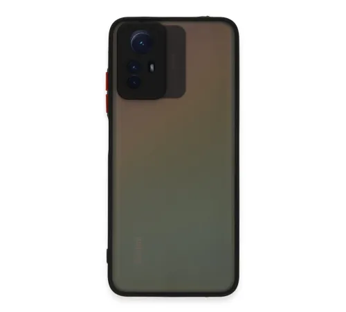 Xiaomi Redmi Note 12S Kılıf Montreal Silikon Kapak - Siyah Xiaomi Redmi Note 12S Kılıf Montreal Silikon Kapak - Siyah