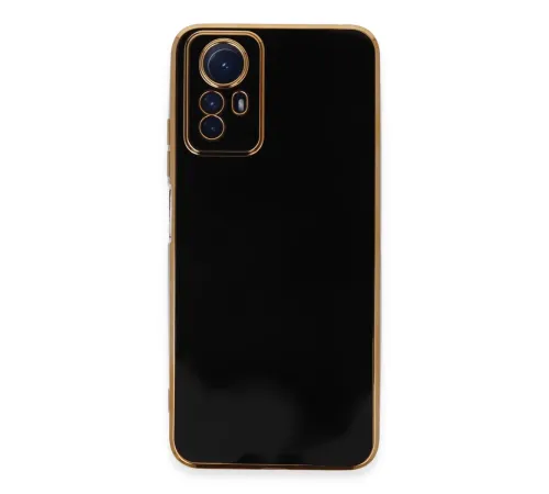 Xiaomi Redmi Note 12S Kılıf Volet Silikon - Siyah Xiaomi Redmi Note 12S Kılıf Volet Silikon - Siyah