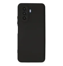 Huawei Nova Y70 Kılıf First Silikon - Siyah