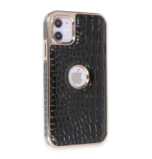 iPhone 11 Kılıf Snake Kapak - Siyah